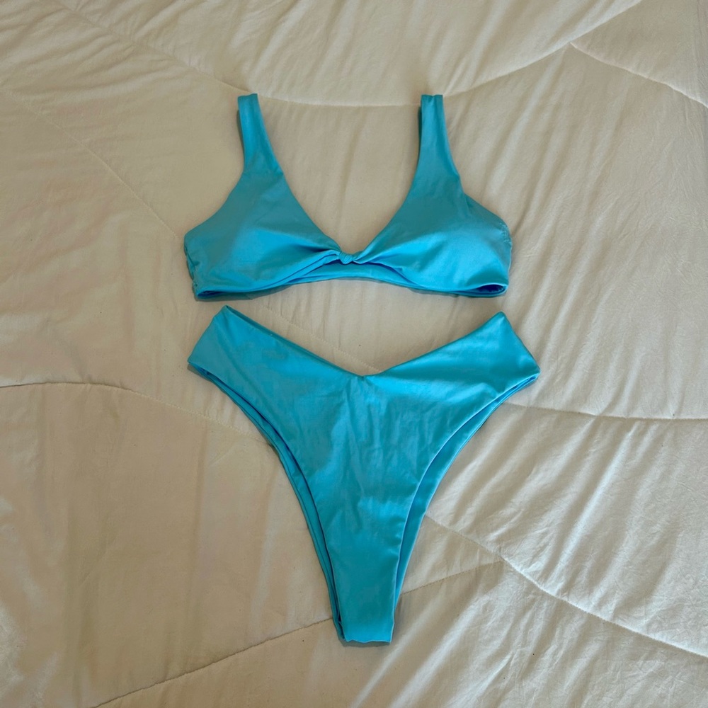 Blue Bikini Set